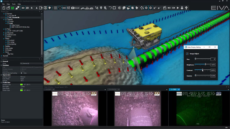 Adjust video hue, brightness, contrast and gamma levels