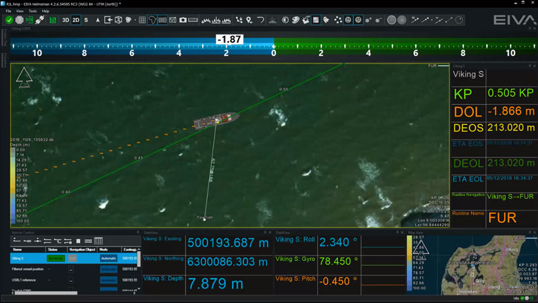 Auto-pilot (NMEA) control
