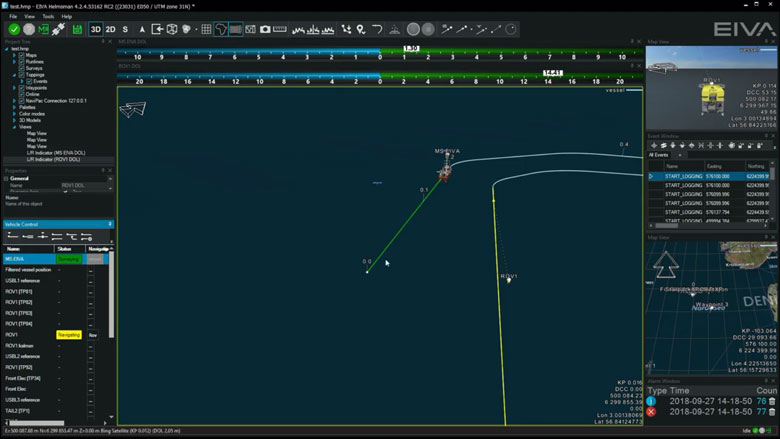 Vehicle control panel for multiple vehicle runlines and display DOL